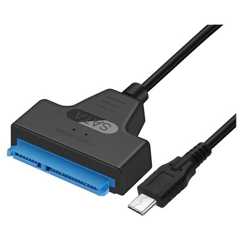 جديد 2026 SATA إلى USpB 3.0/2.0/Type-C محول Sata كابل يصل إلى 6 Gbps يدعم 2.5 بوصة محرك الأقراص الصلبة الخارجي SSD 22 Pin Sata III كابل in Kuwait