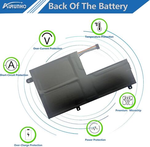 L14M3P21 45Wh Laptop Battery Replacement for Lenovo Edge 2-1580 Flex 3-1570 3-1470 4-1570 4-1580 Yoga 500-15IBD 510-15IKB 510-15ISK 510-14AST 310S-15IKB 310S-14IKB 500S-14ISK Series 11.1V in Saudi Arabia