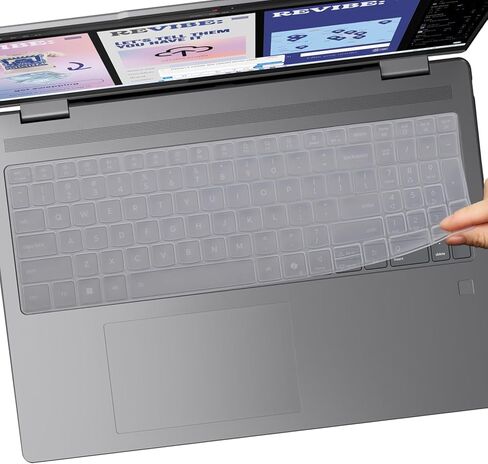 Keyboard Cover for 2025 Lenovo Yoga 7 16"/Yoga 7i 16" 16ILL10 16AKP10 (NOT FIT 2024 Yoga 7 7i 16AHP9 16IML9 or Older Model) US Protective Keyboard Skin-Clear in Saudi Arabia