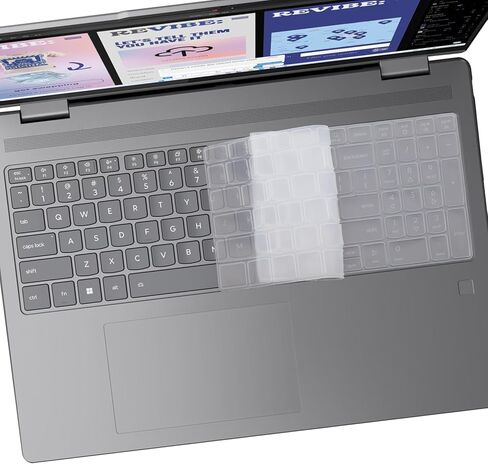 Keyboard Cover for 2025 Lenovo Yoga 7 16"/Yoga 7i 16" 16ILL10 16AKP10 (NOT FIT 2024 Yoga 7 7i 16AHP9 16IML9 or Older Model) US Protective Keyboard Skin-Clear in Saudi Arabia