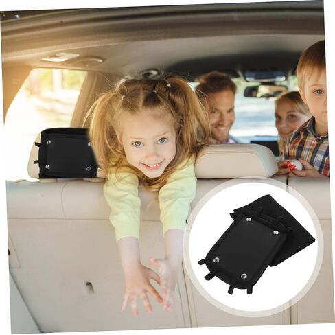Adjustable Headrest Tablet Holder for Cars Rotatable Phone Mount for Backseat Use Easy Installation Durable Design Compatible with Tablets and Smartphones in Saudi Arabia