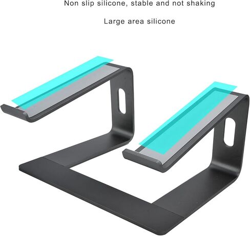 Laptop Stand for Desk, Aluminum Laptop Stand, Detachable Laptop Mount for Laptops from 10 Inches to 17.3 Inches in Saudi Arabia