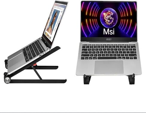 Portable Laptop Stand for Msi Raider GE68 HX 14VGG-247US Laptop for Desk,Made of Reinforced Nylon, 304 Stainless Steel and Silicone in Saudi Arabia