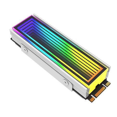 مبددات حرارة M.2 SSD مبردات مشتت حرارة تبريد M.2 مشعات إضاءة ARGB مبددات حرارة صغيرة وخفيفة الوزن in Kuwait