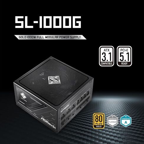 ASRock Radeon RX 9070 XT Taichi 16 جيجابايت OC & Steel Legend 1000W 80+ Gold PSU | حزمة الطاقة المطلقة للألعاب والإبداع in Kuwait