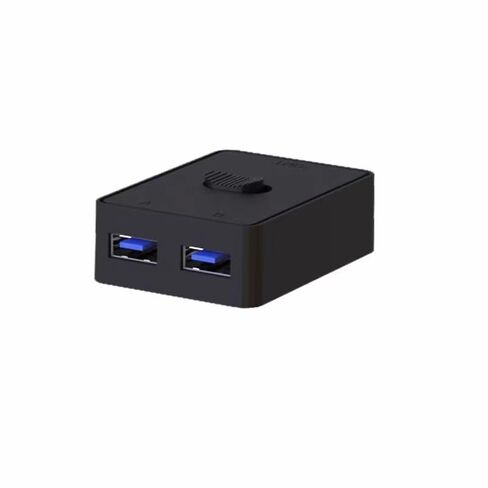 مفتاح USB KVM USB HUB 3.0 محدد الجلاد KVM لطابعة لوحة مفاتيح الكمبيوتر والماوس 1 قطعة مشاركة جهازين USB Switch (USB2.0) in Kuwait