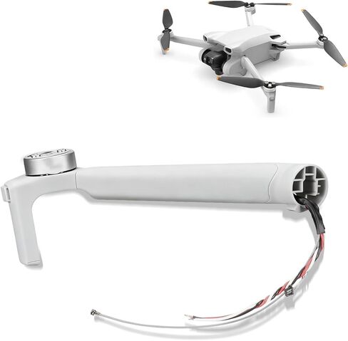 مجموعة ذراع محرك الطائرة بدون طيار Mini 3، ذراع يسار خلفي بديل، متوافق مع قطع غيار DJI Mini 3 in Kuwait