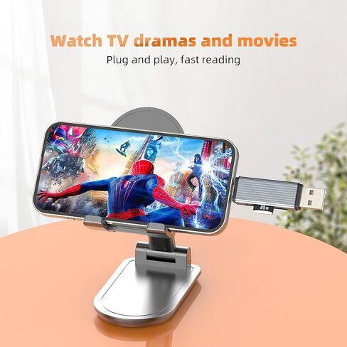 SD Card Reader for Iphone USB C Micro USB Lightning Adapter (4in3) Memory Stick Digital Camera Accessories Type Port Converter TF Macbook Storage Phone for Ipad Mini Air External Photo Android Adaptor in Saudi Arabia