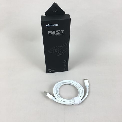 sekdsebnu USB cables for cellphones, Braided USB Charger Cables - Nylon Fast Charging Cord in Saudi Arabia