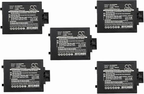 (5 PACK) XSP Battery for Vocera B3000E, B3000N, Communications Badge B3000 950mAh PN 230-02020 in Saudi Arabia
