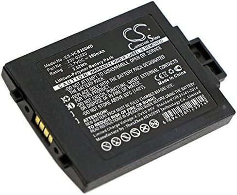 (5 PACK) XSP Battery for Vocera B3000E, B3000N, Communications Badge B3000 950mAh PN 230-02020 in Saudi Arabia