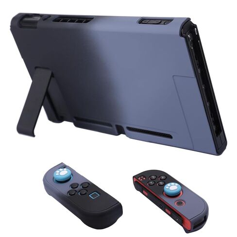 حافظة كومكول قابلة للإرساء لجهاز نينتندو سويتش 3 في 1 حافظة حماية لجهاز نينتندو سويتش وجهاز التحكم جوي كون مع واقي الشاشة - أسود غاري in Kuwait