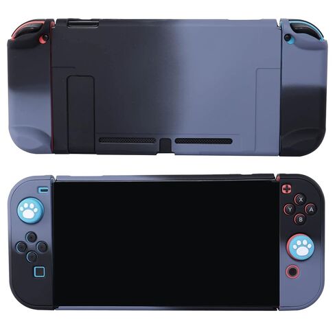 حافظة كومكول قابلة للإرساء لجهاز نينتندو سويتش 3 في 1 حافظة حماية لجهاز نينتندو سويتش وجهاز التحكم جوي كون مع واقي الشاشة - أسود غاري in Kuwait