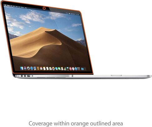 واقي شاشة BoxWave متوافق مع Apple MacBook Pro 15 بوصة (2018) - ClearTouch Crystal (عبوتان)، غلاف فيلم HD - يحمي من الخدوش in Kuwait