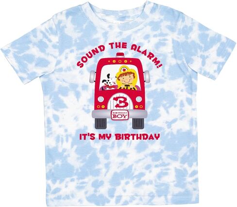 inktastic Fire Truck 3rd Birthday Boy Toddler T-Shirt in Saudi Arabia