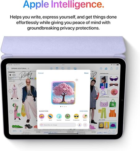 2024 Apple iPad Mini (8.3-inch, Wi-Fi + Cellular 512GB) - Starlight (Renewed) in Saudi Arabia