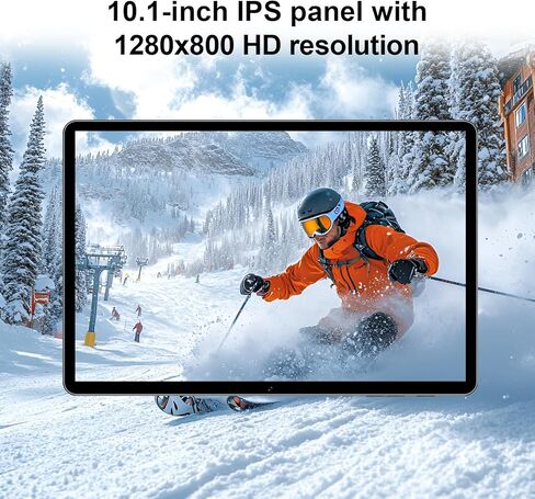 2025 Android 14 Tablet 10 بوصة، 12 جيجابايت ذاكرة الوصول العشوائي + 128 جيجابايت ROM 1 تيرابايت قابلة للتوسيع، تابلت 2 في 1 مع حافظة لوحة مفاتيح، ماوس وقلم، ثماني النواة، واي فاي، بطارية 6000 مللي أمبير، شاشة IPS HD 1280 × 800 (أسود) in Kuwait