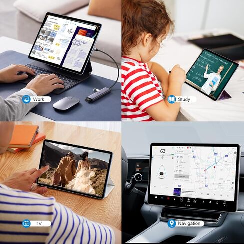 2025 Android 14 Tablet 10 بوصة، 12 جيجابايت ذاكرة الوصول العشوائي + 128 جيجابايت ROM 1 تيرابايت قابلة للتوسيع، تابلت 2 في 1 مع حافظة لوحة مفاتيح، ماوس وقلم، ثماني النواة، واي فاي، بطارية 6000 مللي أمبير، شاشة IPS HD 1280 × 800 (أسود) in Kuwait