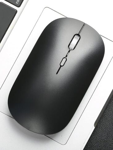 ماوس لاسلكي للكمبيوتر المحمول، ماوس كمبيوتر 2.4G مع جهاز استقبال USB، 4 أزرار ماوس لاسلكي محمول لجهاز Chromebook، والكمبيوتر المحمول، والكمبيوتر الشخصي، وMac in Saudi Arabia