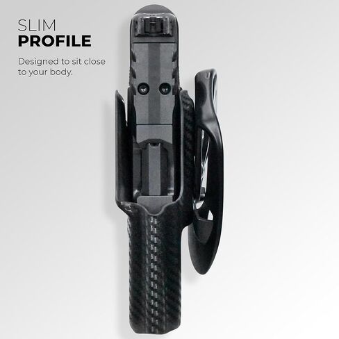 Black Scorpion Gear OWB Kydex Paddle Holster fits Springfield XD-M Elite 4.5in in Saudi Arabia