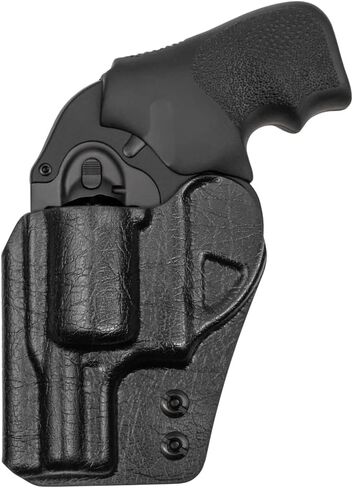 Tulster RATH IWB Kydex Revolver Holster يناسب: Ruger LCR 1.87 ".357 Magnum | يمكن استخدامه بكلتا اليدين داخل ملحق حزام الخصر المخفي in Kuwait