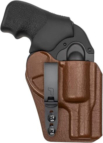 Tulster RATH IWB Kydex Revolver Holster يناسب: Ruger LCR 1.87 ".357 Magnum | يمكن استخدامه بكلتا اليدين داخل ملحق حزام الخصر المخفي in Kuwait