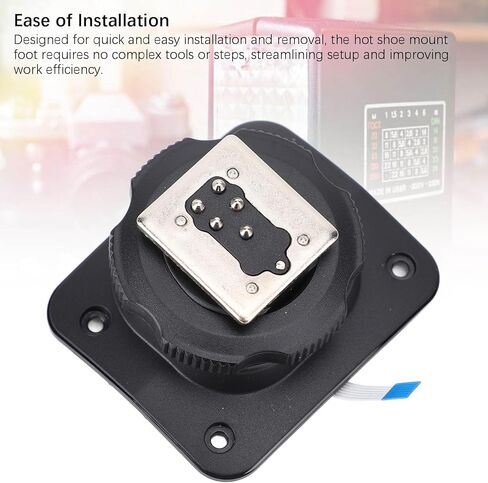 Hot Shoe Mount Foot for V860II C, Lightweight ABS Stable Hot Shoe Replacement Mounting Foot, Camera Flash Repair Parts in Saudi Arabia