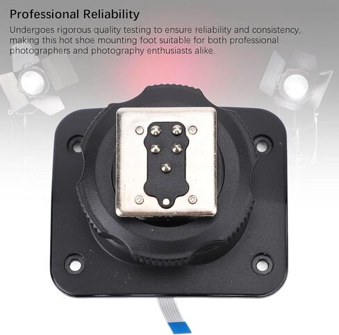Hot Shoe Mount Foot for V860II C, Lightweight ABS Stable Hot Shoe Replacement Mounting Foot, Camera Flash Repair Parts in Saudi Arabia