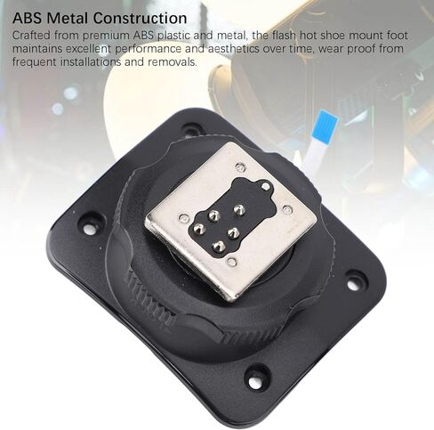 Hot Shoe Mount Foot for V860II C, Lightweight ABS Stable Hot Shoe Replacement Mounting Foot, Camera Flash Repair Parts in Saudi Arabia
