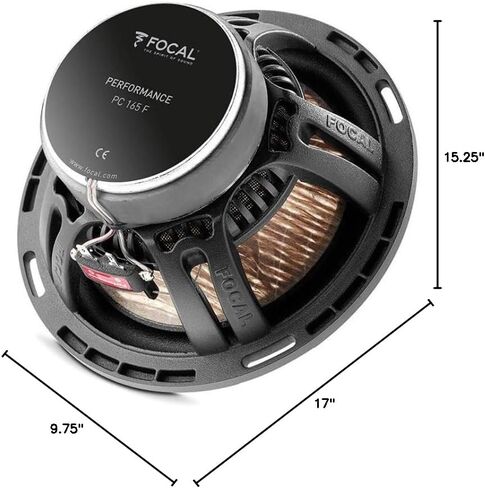 طقم محوري Focal PC165F Flax مقاس 6.5 بوصة، RMS: 70 وات - الحد الأقصى: 140 وات in Kuwait