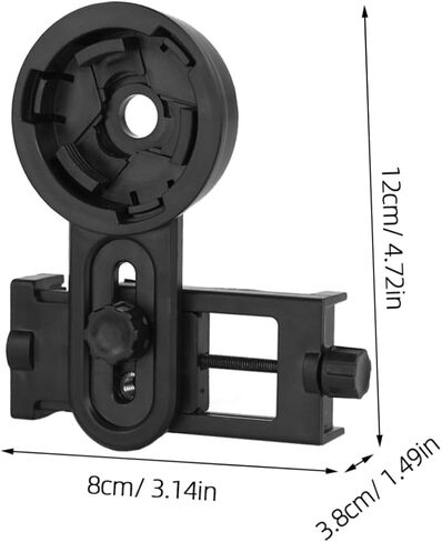 Spotting Scope Phone Adapter Smartphone Camera Mount for Binoculars Telescope Monocular Easy Operation in Saudi Arabia