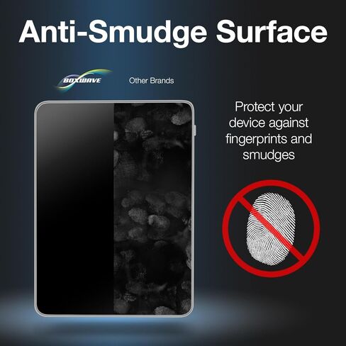 واقي شاشة BoxWave متوافق مع HP Chromebook x2 - ClearTouch مضاد للوهج ToughShield 9H (عبوتان)، واقي شاشة مرن متين مضاد للتوهج 9H in Kuwait