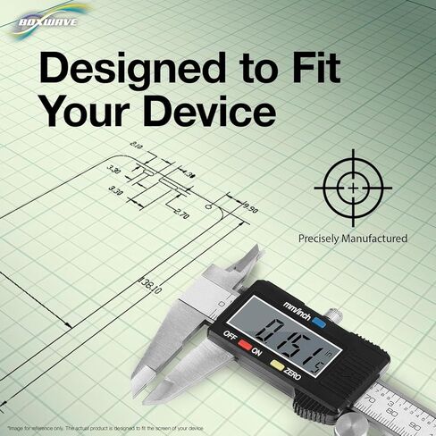 واقي شاشة BoxWave متوافق مع HP Chromebook x2 - ClearTouch مضاد للوهج ToughShield 9H (عبوتان)، واقي شاشة مرن متين مضاد للتوهج 9H in Kuwait