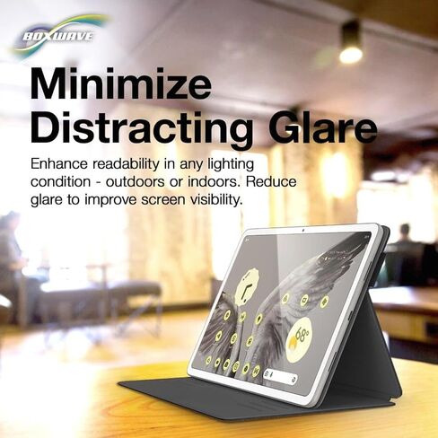 واقي شاشة BoxWave متوافق مع HP Chromebook x2 - ClearTouch مضاد للوهج ToughShield 9H (عبوتان)، واقي شاشة مرن متين مضاد للتوهج 9H in Kuwait