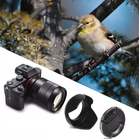 غطاء العدسة (الظل) متوافق مع Canon RF-S مقاس 18-150 مم f/3.5-6.3 وهو عدسة STM in Kuwait