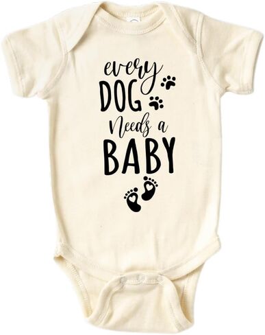 كل كلب يحتاج إلى Baby Onesie® ملابس أطفال لطيفة للكلاب هدية إعلان الطفل 75 in Kuwait