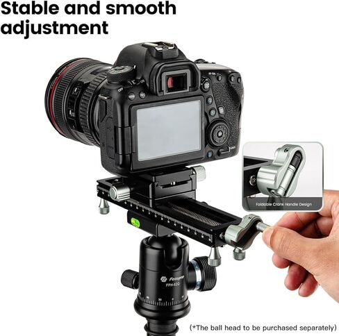 Fotopro 75inch Horizontal Tripod Bundle with Rail Rack Slder in Saudi Arabia