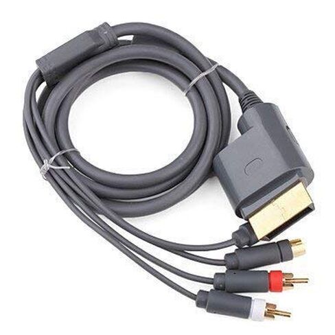 احصل على كابل S-AV لجهاز Xbox 360 (مجدد معتمد) in Kuwait