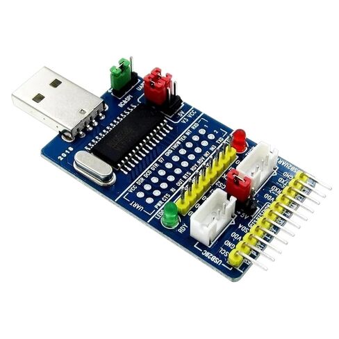 CH341A USpB إلى SPI I2C IIC UART ISP وحدة محول تسلسلي EPP/MEM محول لتصحيح أخطاء الفرشاة التسلسلية RS232 RS485 جديد 2026 عالي لمكونات إلكترونية موثوقة ودقة وأداء مستقر in Kuwait