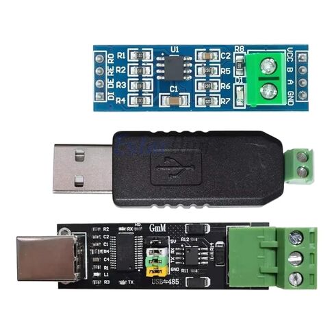 USpB 2.0 إلى RS485 محول تسلسلي محول FTDI FT232RL حماية الوظيفة بدوره RS-485 MAX485 وحدة جديدة 2026 عالية لمكونات إلكترونية موثوقة ودقة وأداء مستقر in Kuwait