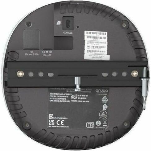HPE AP-615 Tri Band Wi-Fi 6E IEEE 802.11 a/b/g/n/ac/ax 3.60 Gbit/s Wireless Access Point - Indoor - 6 GHz, 5 GHz, 2.40 GHz - Internal - MIMO Technology - 1 x Network (RJ-45) - 2.5 Gigabit Ethernet - B in Saudi Arabia