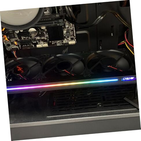 مروحة تبريد Alipis Gpu مع موصل Argb ثلاثي السن، مروحة تبريد هادئة لبطاقة الرسومات لأجهزة الكمبيوتر المكتبية، ملحق تبريد مساعد Pci صغير الحجم للإدارة الحرارية لبطاقة الفيديو in Kuwait