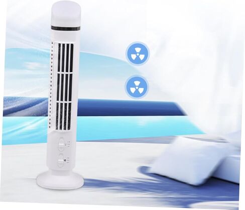 مروحة مكتب تبريد صغيرة USB مع ضوء ليلي، مروحة محمولة صامتة متعددة الوظائف للاستخدام المنزلي والمكتب في الصيف، ملحق أداة USB بيضاء in Saudi Arabia