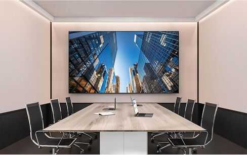 شاشة LCD كبيرة الحجم QE98C كريستال UHD من سامسونج مقاس 98 بوصة، مرئيات واقعية وألوان نابضة بالحياة، تصميم نحيف، معالج كمي 4K، تقنية الارتقاء، LH98QECEDGCXGO in Kuwait