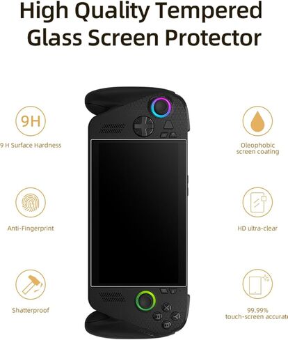 Screen Protector for ROG Xbox Ally X game console 7",Tempered Glass Film Anti-Scratch High Touch Sensitivity,2 Pack in Saudi Arabia