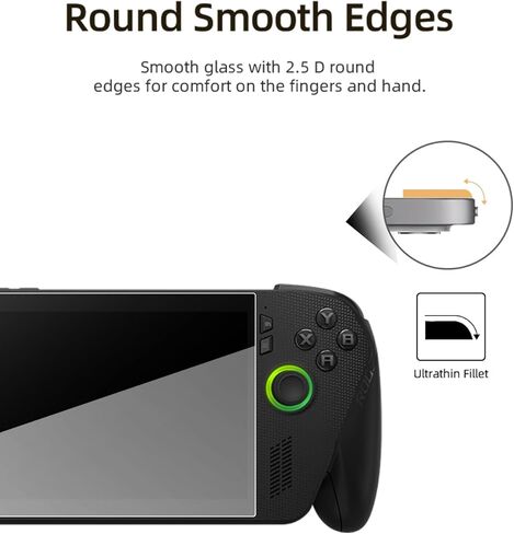 Screen Protector for ROG Xbox Ally X game console 7",Tempered Glass Film Anti-Scratch High Touch Sensitivity,2 Pack in Saudi Arabia