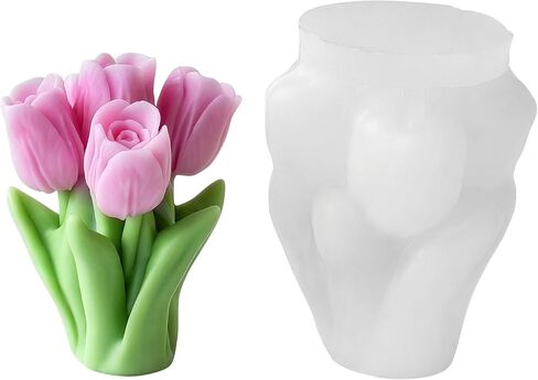 ZAKVOOR Large Owl Candle Silicone Molds Animal Resin Casting Mould for DIY Candle Making Polymer Clay Craft Plaster Home Decoration in Kuwait