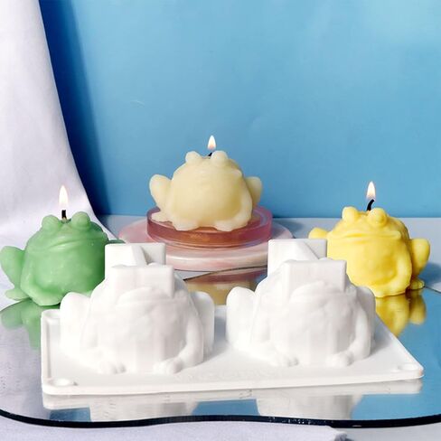 ZAKVOOR Large Owl Candle Silicone Molds Animal Resin Casting Mould for DIY Candle Making Polymer Clay Craft Plaster Home Decoration in Kuwait