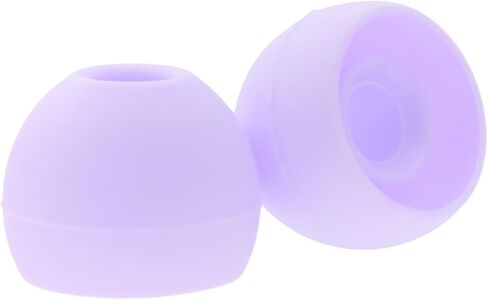 Silicone Eartips Replacement for bmani T16 / bmanl T16 Wireless Earbuds, 9 Pairs (S/M/L) Purple in Kuwait