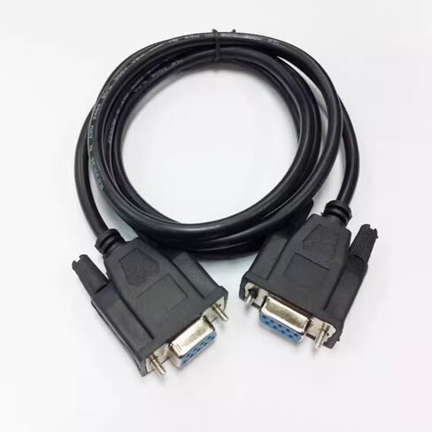 RS232 for CNC Machine Tools CNC Data Transmission Communication Cable System 9 Holes (Female) 8 Meters in Saudi Arabia